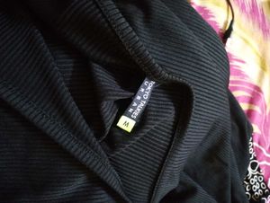 Off Shoulder Black Dress