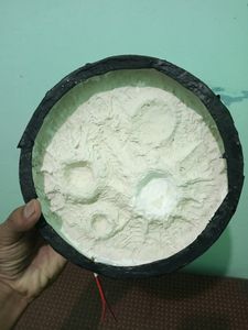 Moon Lamp With Withe Light