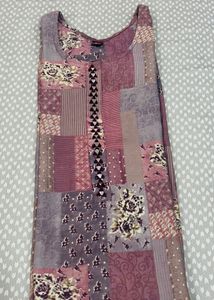 Patchwork Print Kurta - Size L