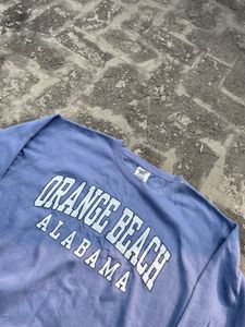 Vintage Orange Beach Alabama Crewneck