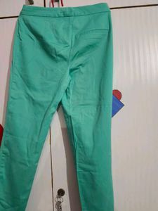 Rama Green slim pants