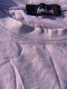 Lavender Graphic T-Shirt