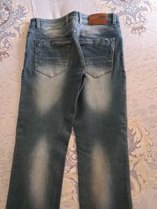 Blue Wash Denim Jeans