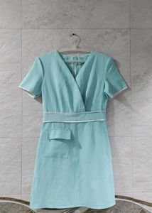 Mint Green Wrap Dress