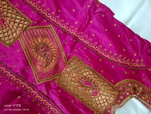Pure Silk Paavadai Set ( Lehenga)