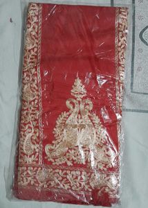 Red Embroidered Suit
