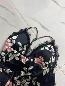 Silk Night Wear Top