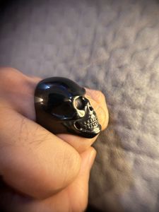 Black Skull Ring