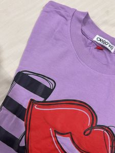 Graphic Purple tee