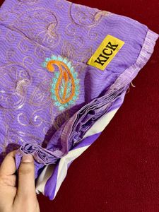 Purple Saree (new With Tag)