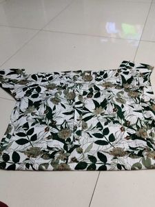 Floral Print popcorn kurti