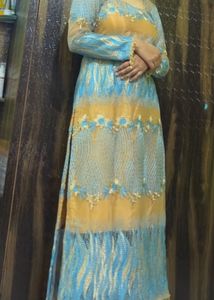 Heavy Net Pakistani Kurti