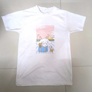 Cute Cinnamoroll in airport Tshirt CustomMade