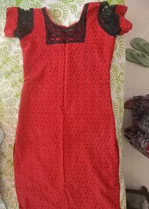 Red Kurti