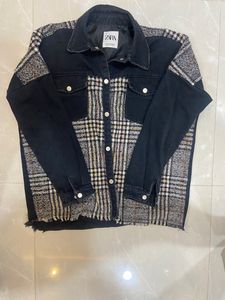 Black Shacket From Zara