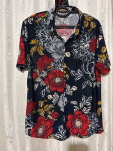 🌸🌺🌹Floral Print Short Sleeve Shirt