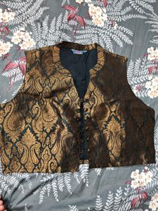 Paisley Brocade Waistcoat Unused -42