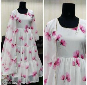 Gown With Duppatta