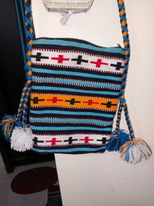 Traditional Arunachalee Idu Mishmi Sling Bag
