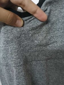 Gray &amp; Black Athletic Tank