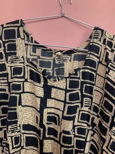 Flared Gown Dress