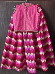 Pink Lehenga Set