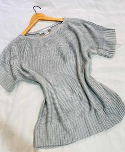 Imported Silver Knit Sweater D