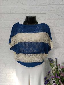 Batwing Crochet Top