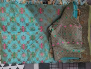 Elegant Banarasi Heavy Silk Saree With Peticoat