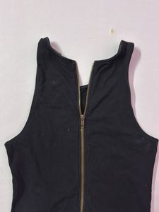 Sleeveless Black Mini Dress