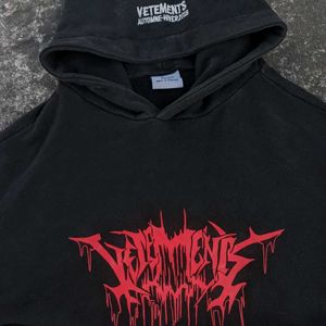 Vetements Graphic Print Hoodie