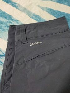 It Is A Slate Grey Shorts From Brand Columbia.