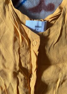 Mustard Colour Cami Top