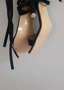 Tie Up Ankle Heels