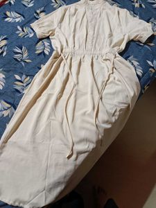 BEIGE DRESS