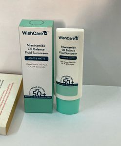 Wishcare Niacinamide Oil Balanced Fluid Sunscreen
