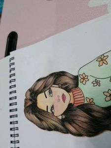 Beautiful Girl Drawing ❤️