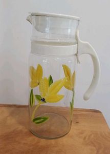 Vintage Floral Pitcher