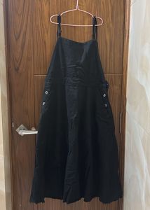 Denim Black Dress