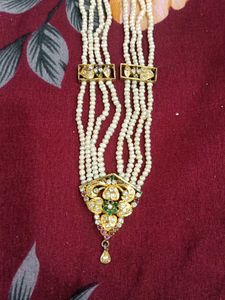 Pearl Long Necklace Set