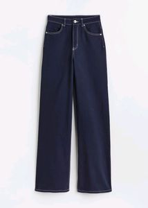 H&amp;M Wide Leg Jeans (dark Blue)((40% Off Five Items