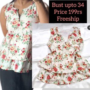 Floral Layered Top