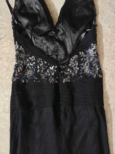 Vintage Pinteresty ethereal Beaded Side Slit dress
