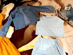 Blue Floral Two-Piece Set