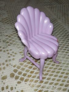 ✨ Elegant Lavender Chair &amp; White Table✨💗