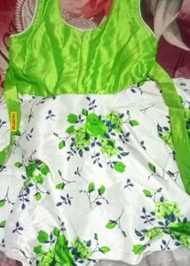 Green Frock With Jacket