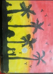 2 Handmade Painting For Wall hanging Decoration