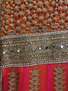 Bridal Gown With Pant And Dupatta