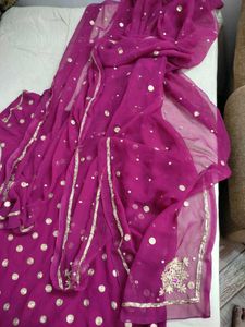 Semi Patiyala Party Wear Suit