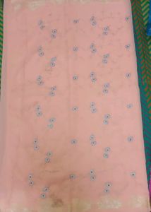 Pink Saree